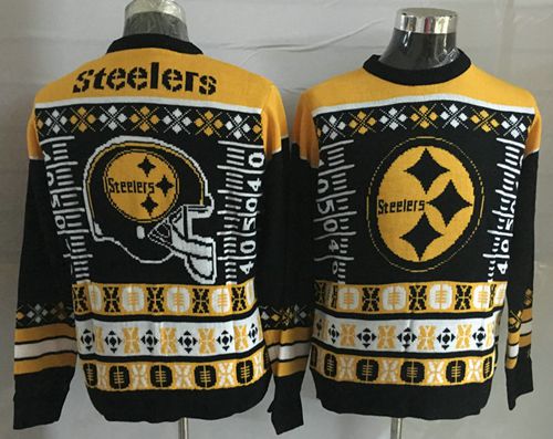 Nike Steelers Men's Ugly Sweater_1 - Click Image to Close